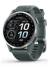 GARMIN Approach S44 Golfklocka 010-03009-01 Aluminiuminfattning i silver med skymningsfärgat silikonarmband