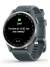 GARMIN Approach S44 Golfklocka 010-03009-01 Aluminiuminfattning i silver med skymningsfärgat silikonarmband