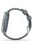 GARMIN Approach S44 Golfklocka 010-03009-01 Aluminiuminfattning i silver med skymningsfärgat silikonarmband