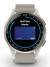 GARMIN Approach S50 Golfklocka 010-03010-01 Aluminiuminfattning i krämfärgad guld med elfenbensvitt ComfortFit-nylonarmband