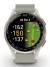 GARMIN Approach S50 Golfklocka 010-03010-01 Aluminiuminfattning i krämfärgad guld med elfenbensvitt ComfortFit-nylonarmband