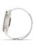 GARMIN Approach S50 Golfklocka 010-03010-01 Aluminiuminfattning i krämfärgad guld med elfenbensvitt ComfortFit-nylonarmband