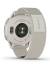 GARMIN Approach S50 Golfklocka 010-03010-01 Aluminiuminfattning i krämfärgad guld med elfenbensvitt ComfortFit-nylonarmband