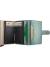 SECRID Miniwallet Pebble Sea Green Max 4-6 kort, Kontanter, Visitkort, 4 Extra kort