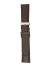 Pebro Klockarmband Läder 22mm - Mörkbrun 1089-22mm
