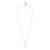 SNÖ of Sweden Halsband Casual Mika 50 - Silver 1322-0150-256-50