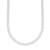 SNÖ of Sweden Halsband Trinnie 42cm - Silver 1335-0142-012-42