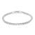 SNÖ of Sweden Armband Tina Square - Silver 1337-3400-256-ONE