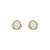 SNÖ of Sweden Örhängen Mayfair Pearl 1340-6700-362-ONE Guldpläterad mässing med cubic zirconia-stenar, Pärla, Nickeltestad
