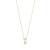 SNÖ of Sweden Halsband Jen Stone 42cm - Guld 1343-0342-251-42