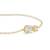 SNÖ of Sweden Armband Jen Stone Chain - Guld 1343-3300-251-ONE