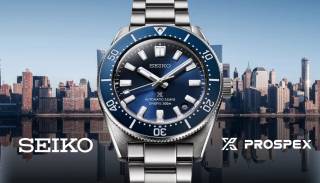 Seiko Prospex Automat i stål med blå urtavla