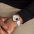 Withings Scanwatch 2 38mm - Rosé/Vit HWA10-model-3-All-Int Hybrid smartwatch, Vit tavla, Rosé boett, Vitt armband