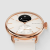 Withings Scanwatch 2 38mm - Rosé/Vit HWA10-model-3-All-Int Hybrid smartwatch, Vit tavla, Rosé boett, Vitt armband
