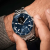 Withings Scanwatch Nova 43mm - Blå HWA10-model-7-All-Int Hybrid smartwatch, Blå tavla, Rostfritt stål