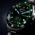 Withings Scanwatch Nova 43mm - Grön HWA10-model-8-All-Int Hybrid smartwatch, Grön tavla, Rostfritt stål