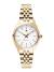 GANT Lauderdale 32mm G198003 Damklocka, Guldfärgad, Vit urtavla, Stålarmband
