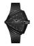 HAMILTON Ventura XXL Bright 52mm H24604330 Herrklocka, Svart urtavla, Svart boett, Svart gummiarmband