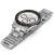 HAMILTON Jazzmaster Performer AutoChrono 42mm H36606110 Herrklocka, Automat, Kronograf, Datum, Vit tavla, Rostfritt stål