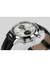 HAMILTON American Classic Intra-Matic Auto Chrono 40mm H38416711 Kronograf, Automatverk, Vit tavla, Svart läderarmband