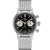 HAMILTON American Classic Intra-Matic Chronograph H 40mm H38429130 Herrklocka, Mekanisk, Svart tavla, Kronograf, Mesharmband