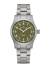 HAMILTON Khaki Field Quartz 38mm H69401160 Tydliga siffror, Grön urtavla, Safirglas, Stålarmband