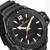 HAMILTON Khaki Navy Frogman Auto 46mm H77855330 Svart, Dykarklocka, Automatverk, Gummiarmband
