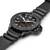 HAMILTON Khaki Navy Frogman Auto 46mm H77855330 Svart, Dykarklocka, Automatverk, Gummiarmband