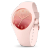 ICE Horizon Nude Klocka Rosa, Röd tavla, Silikonarmband