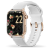 ICE Smart Two Rose Gold White Smartklocka, Rosé, Vitt silikonarmband