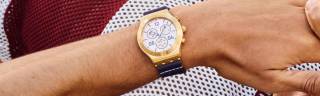 Swatch klockor i storlek 40mm till 44mm