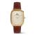Daniel Wellington Marlon St Mawes Linen Gold 32mm, handla denna klocka online eller i butik hos klockmaster