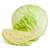 En elegant Vitkål, Närodlad vitkål med naturligt utseende och känsla. Detaljerad utformning med realistiskt bladverk. 