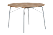 56:an matbord Galvaniserad/teak, en produkt av hög kvalitet till bra pris från Ulfåsa möbler
