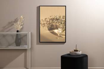 White Flowers Poster, en produkt av hög kvalitet till bra pris från Ulfåsa möbler