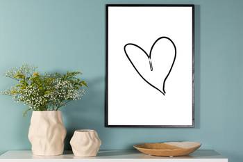 Heart Poster, en produkt av hög kvalitet till bra pris från Ulfåsa möbler