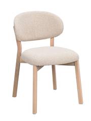Patterson stol beige tyg/vitpigmenterad ek, en produkt av hög kvalitet till bra pris från Ulfåsa möbler