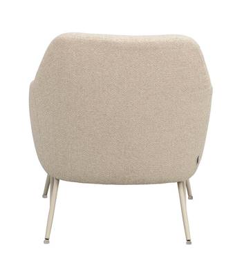 Eldwin fåtölj beige tyg/beige metall, en produkt av hög kvalitet till bra pris från Ulfåsa möbler