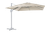 Linz frihängande parasoll Khaki/Light Grey, en produkt av hög kvalitet till bra pris från Ulfåsa möbler