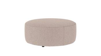 Joplin sittpuff Ø90 ljusbeige tyg Alice #01 (k4), en produkt av hög kvalitet till bra pris från Ulfåsa möbler