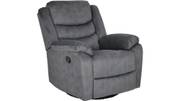 WINFIELD recliner Tyg Ridge grå Manuell , en produkt av hög kvalitet till bra pris från Ulfåsa möbler