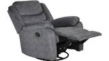 WINFIELD recliner Tyg Ridge grå Manuell , en produkt av hög kvalitet till bra pris från Ulfåsa möbler
