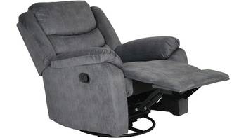 WINFIELD recliner Tyg Ridge grå Manuell , en produkt av hög kvalitet till bra pris från Ulfåsa möbler