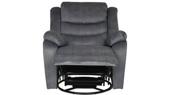 WINFIELD recliner Tyg Ridge grå Manuell , en produkt av hög kvalitet till bra pris från Ulfåsa möbler
