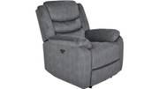 WINFIELD recliner Tyg Ridge grå EL, en produkt av hög kvalitet till bra pris från Ulfåsa möbler