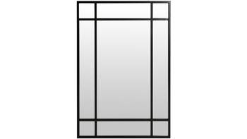 MANHATTAN spegel i metall,80x120. Svart, en produkt av hög kvalitet till bra pris från Ulfåsa möbler