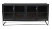 RIFF Sideboard svart metall industrilook, en produkt av hög kvalitet till bra pris från Ulfåsa möbler