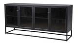RIFF Sideboard svart metall industrilook, en produkt av hög kvalitet till bra pris från Ulfåsa möbler