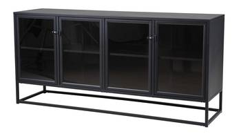 RIFF Sideboard svart metall industrilook, en produkt av hög kvalitet till bra pris från Ulfåsa möbler