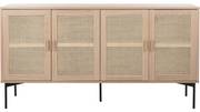 RAFFELS Sideboard 4 dörr ,vitpigmenterad, en produkt av hög kvalitet till bra pris från Ulfåsa möbler